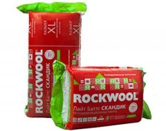 Rockwool (Роквул) Лайт Баттс Скандик 800 х 600 х 100 мм