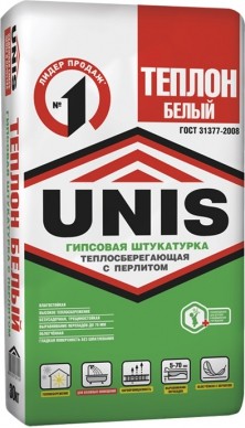 Штукатурка Юнис Теплон Белый 30 кг