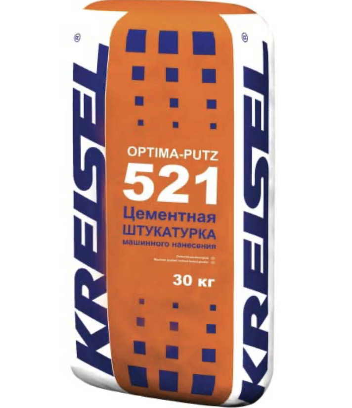 Штукатурка цементная Optima-Putz Kreisel 521 машинного нанесения 30 кг