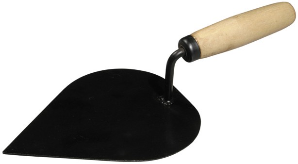 Мастерок сердцевидный с деревянной ручкой