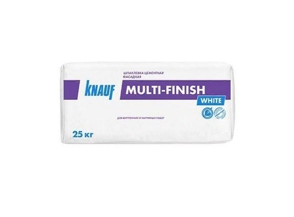 Шпатлевка Мультифиниш Кнауф белый 25 кг