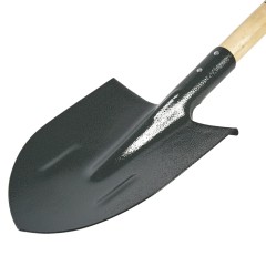 Лопата штыковая с черенком