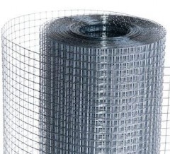 Сетка оцинкованная сварная 25х25х0,8 мм 1х25 м