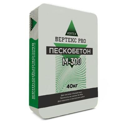 Пескобетон ВЕРТЕКС PRO  м 300 40 кг