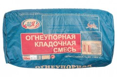 Огнеупорная кладочная смесь 20 кг