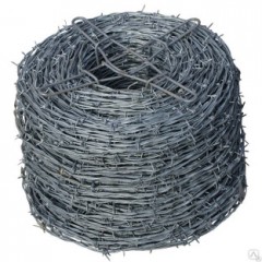 Колючая оцинкованная проволока 100 м
