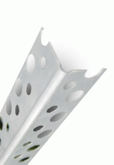 Профиль угловой ПУ алюминиевый (малярный) 22х22 L=3м