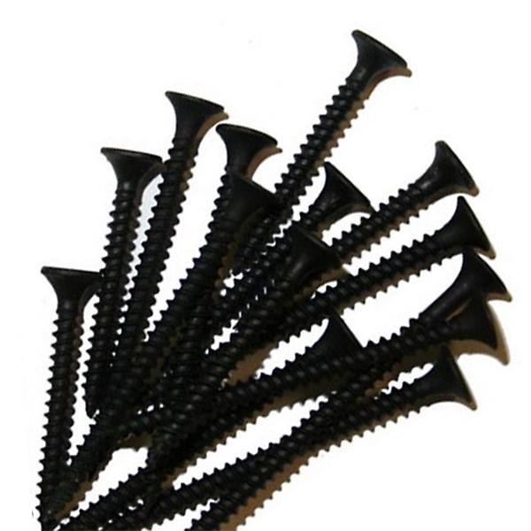 Саморезы 3,5х41мм черные по металлу для ГКЛ  РН 2