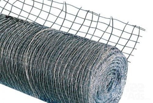  Сетка сварная  0,6мм,яч. 6х6мм 1х15м  оцинкованная