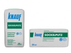 Штукатурка Зокельпутц Кнауф цементная цокольная 25 кг