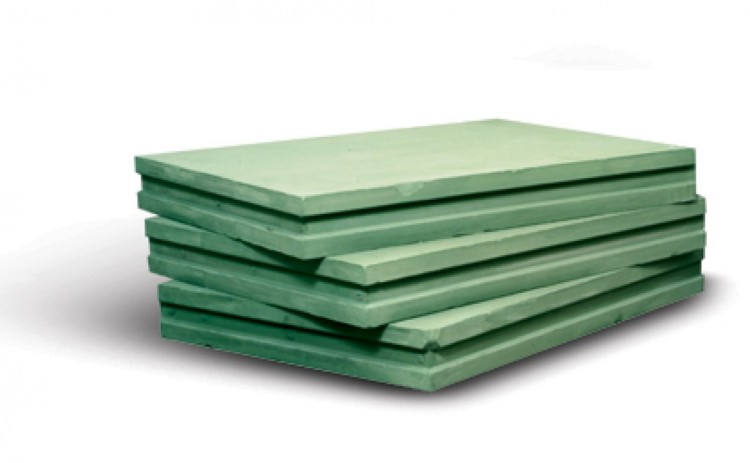  Кнауф  (ПГП) 667x500x80мм гидро пазогребневая плита