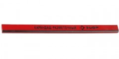 Карандаш ч/б Зубр строительный