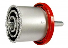 Набор коронок кольцевых по керам. плитке 33,53,67,73 мм