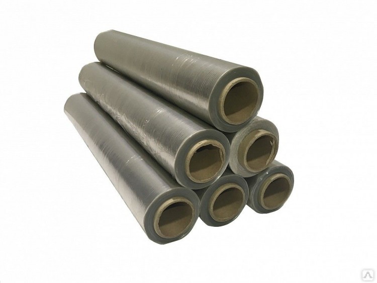 Стрейч пленка прозрачная 20 мкм 500 мм 2 сорт 