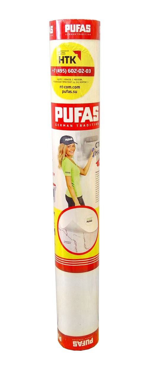Стеклохолст Пуфас (Pufas) паутинка 40г/м2\1х50м 1 сорт