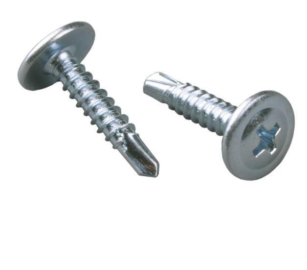 Саморезы 4,2х16мм с пресс-шайбой со сверлом,(Клоп) РН 2