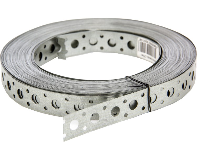 Монтажная оцинкованная перфолента 12мм 25 м