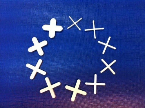 Крестики для плитки 4 мм уп.100 шт