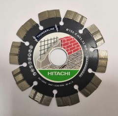 Диск алмазный Hitachi ф125 Н22.23 мм армированный бетон 