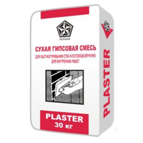 Штукатурка гипсовая Пластер Русеан  30кг