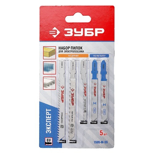 Пилки ЗУБР для электролобзика уп. 5 шт