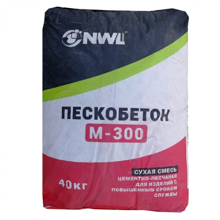 Пескобетон м 300 NWL  40 кг