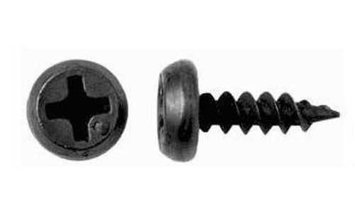 Саморезы 3,5х11мм клопы черные, острые, РН2