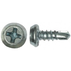 Саморезы 3,5х11мм клопы оцинкованные, со сверлом, РН2