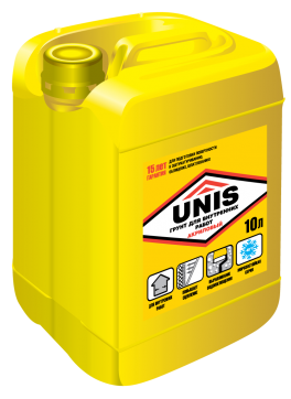 Грунтовка Юнис для внутренних работ 10 л