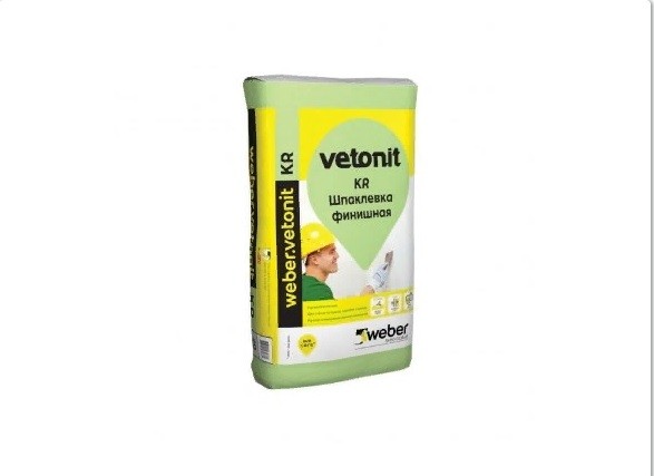 Шпаклевка Ветонит КР финишная  Weber Vetonit KR 20 кг