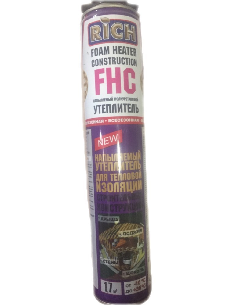 Пена утеплитель RICH всесезонная 1.7 м2