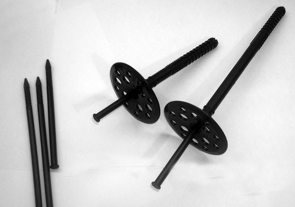 Дюбель Гриб 10х110мм с пластиковым гвоздем