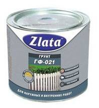 Грунтовка по металлу ГФ-021 Злата серая 1,8 кг