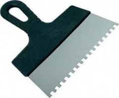 Шпатель зубчатый 4х4 мм 200 мм