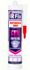 Монтажный клей IRFIX CRYSTAL прозрачный 310 мл