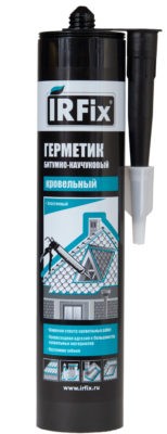 Герметик IRFix битумно каучуковый кровельный 310 мл