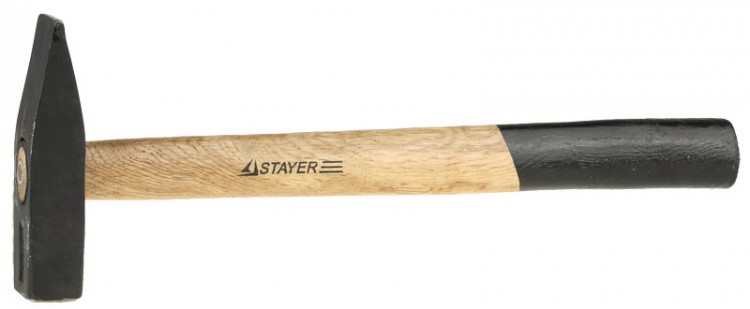 Молоток слесарный STAYER 300 гр, кованный с деревянной ручкой