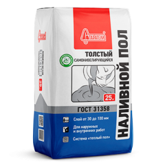 Наливной пол Старатели Толстый 25 кг