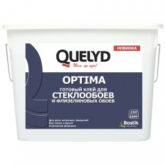 Клей готовый Quelyd Optima для стеклообоев 15л 